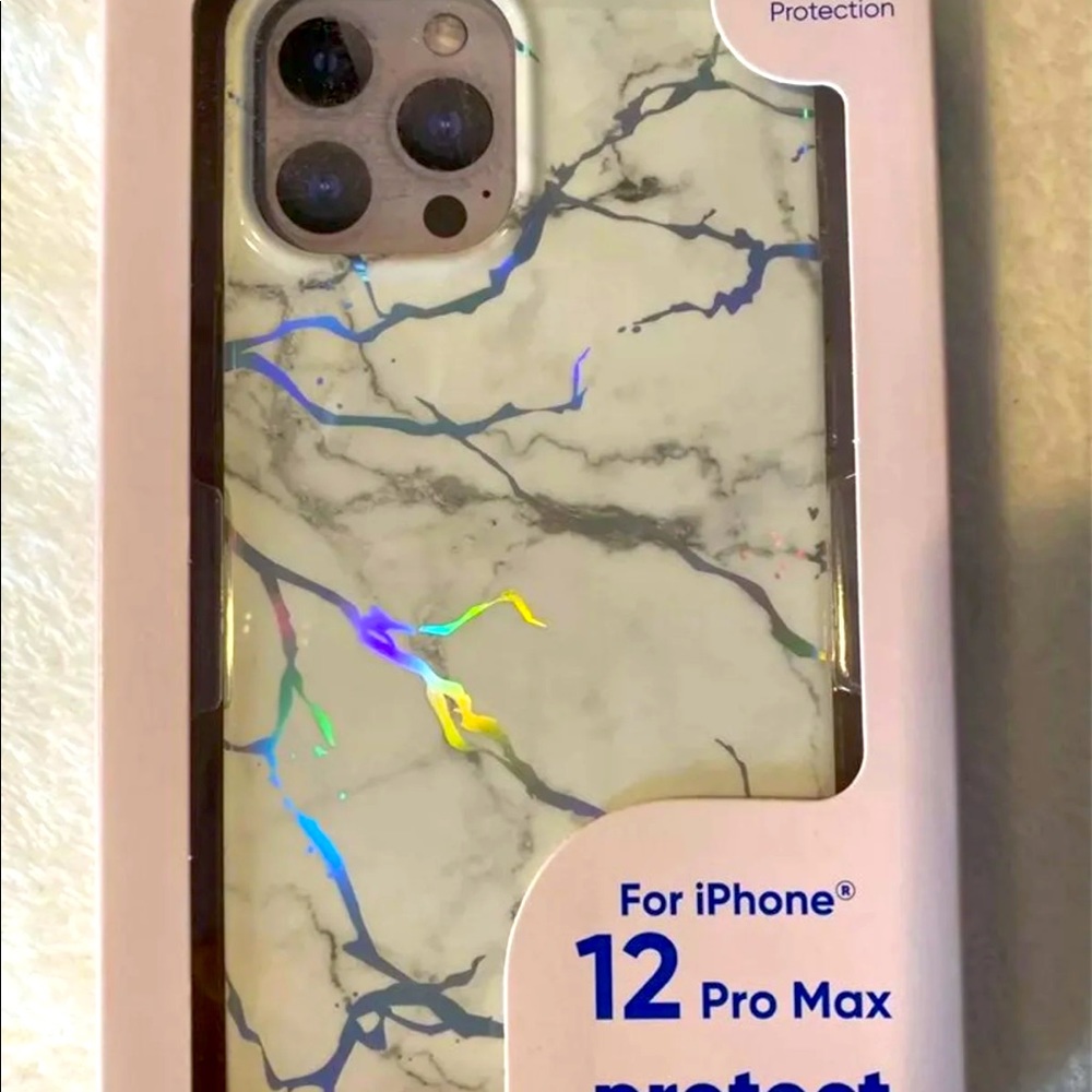 iPhone 12 Pro Max marble case